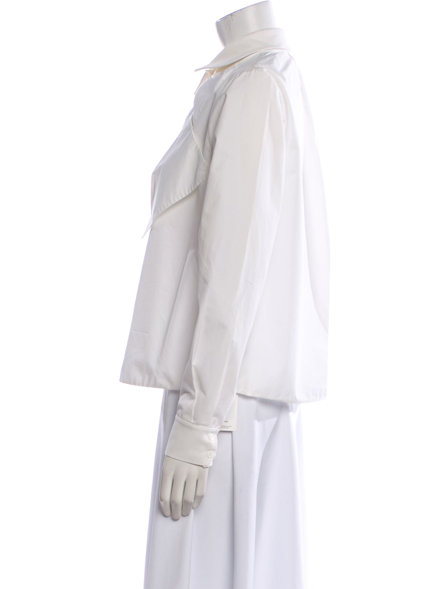 Dice Kayek Long Sleeve Button-Up Top