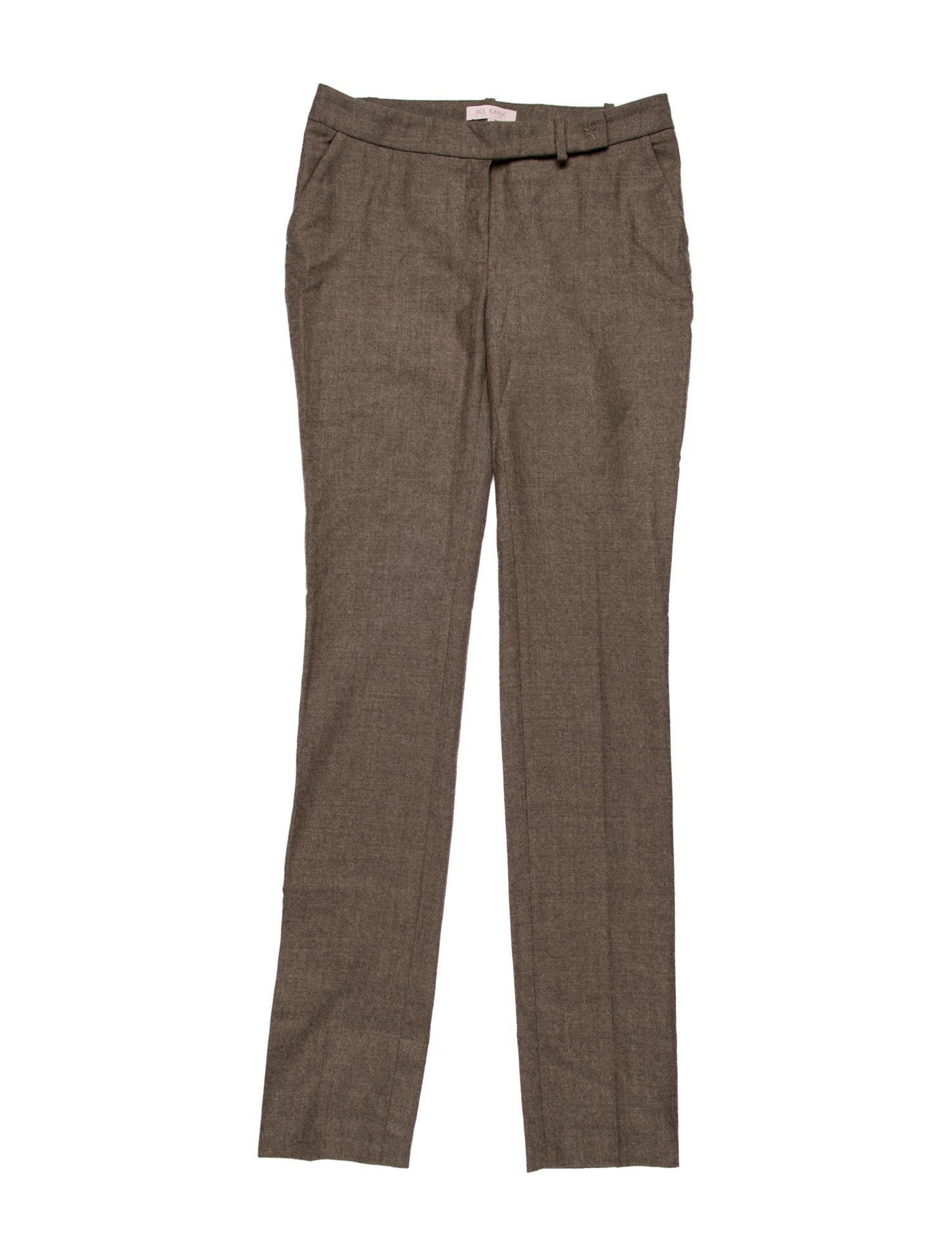 Dice Kayek Virgin Wool Straight Leg Pants