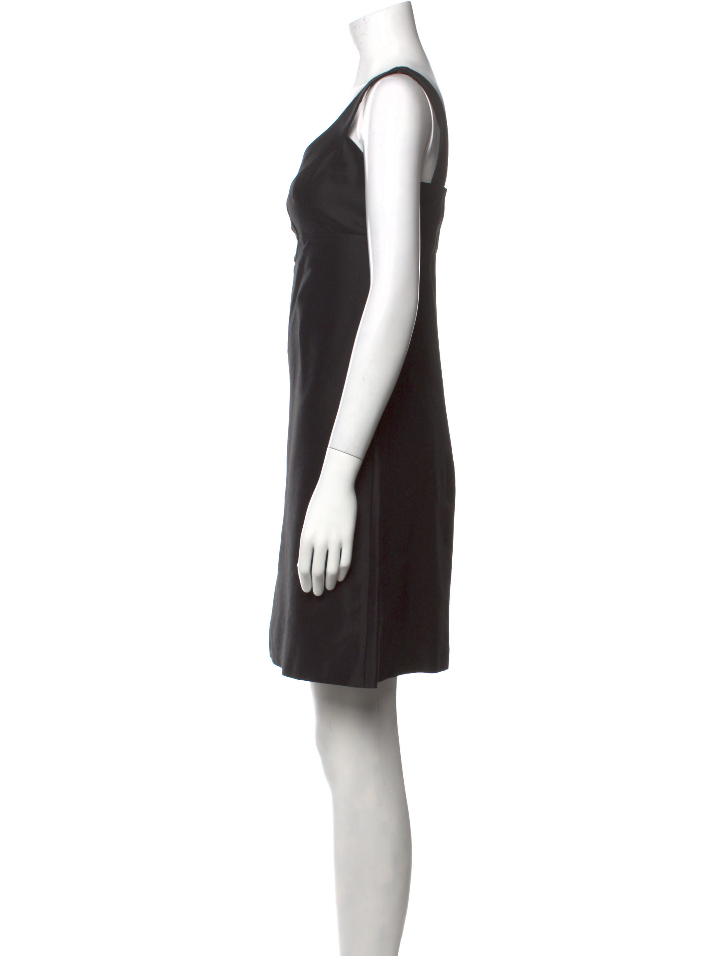 Didier Ludot V-Neck Mini Dress