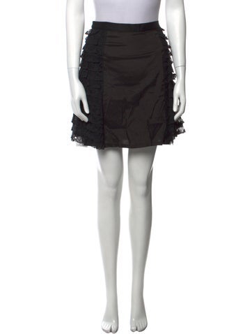 Didier Ludot Skirts Ruffle Embellishment Mini Skirt M