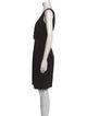 Didier Ludot V-Neck Knee-Length Dress