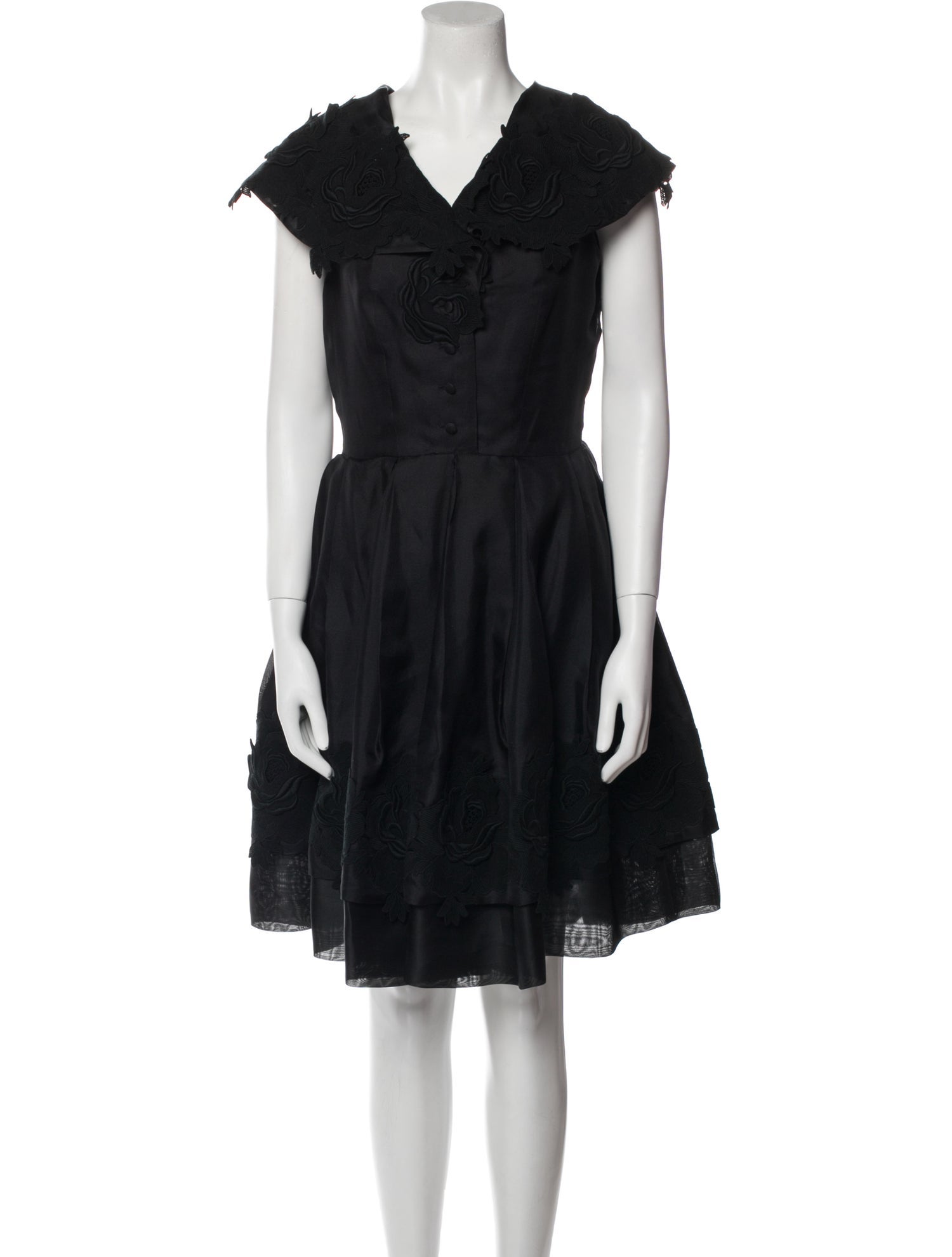 Didier Ludot Silk Mini Dress