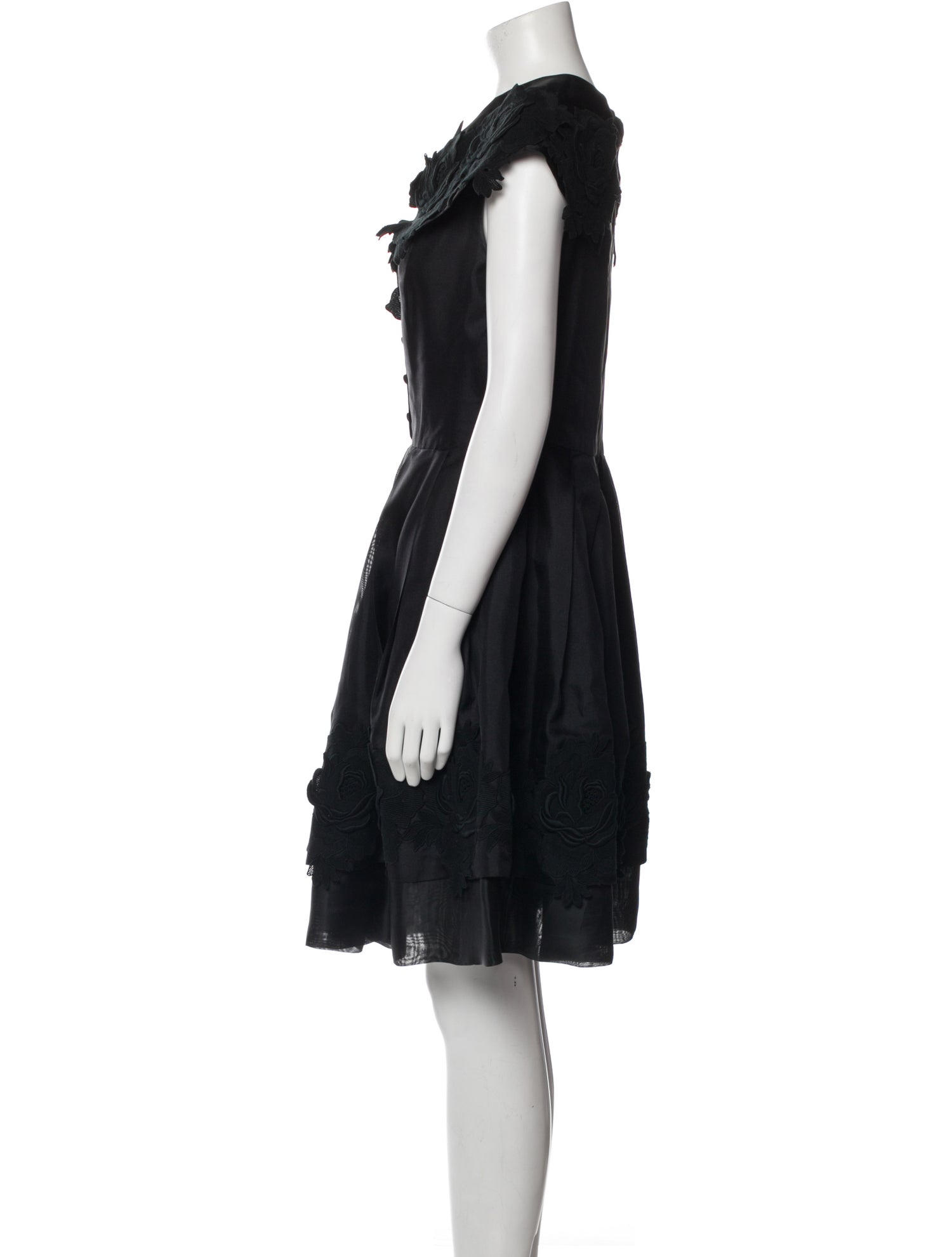 Didier Ludot Silk Mini Dress