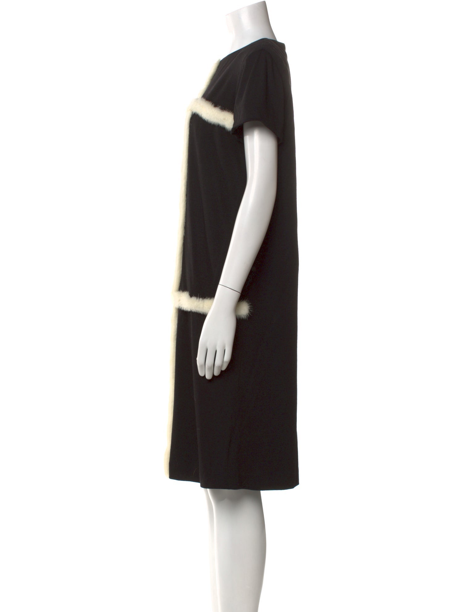 Didier Ludot Wool Mini Dress