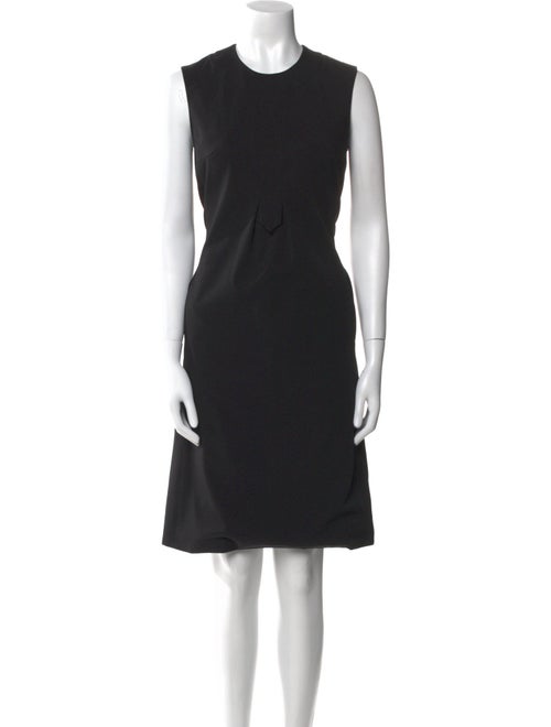 Didier Ludot Wool Knee-Length Dress