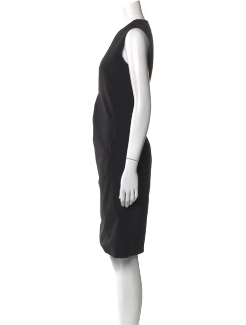 Didier Ludot Wool Knee-Length Dress
