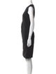 Didier Ludot Wool Knee-Length Dress
