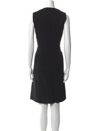 Didier Ludot Wool Knee-Length Dress