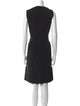 Didier Ludot Wool Knee-Length Dress