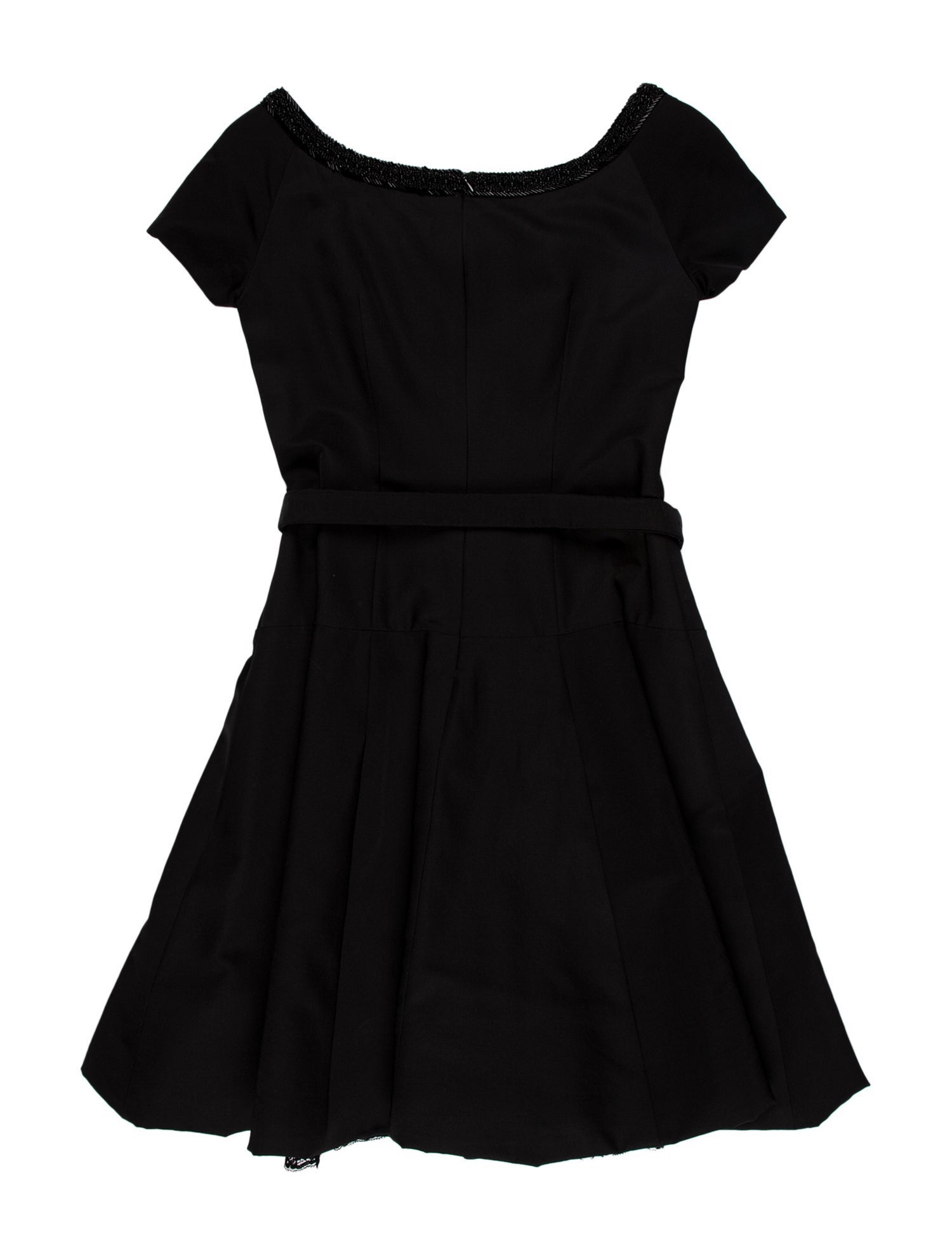 Didier Ludot Wool Mini Dress
