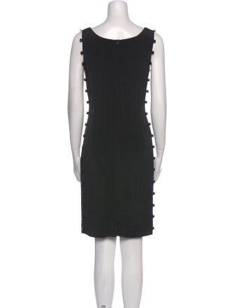 Didier Ludot Scoop Neck Knee-Length Dress