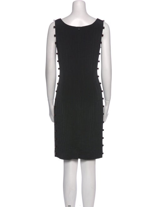 Didier Ludot Scoop Neck Knee-Length Dress