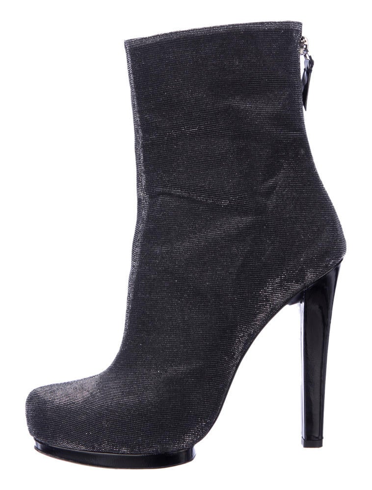 Diego Dolcini RT to C Diego Dolcini Metallic Ankle Boots