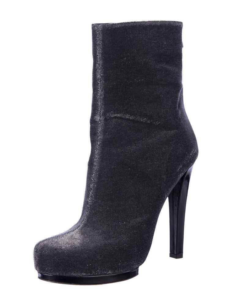 Diego Dolcini RT to C Diego Dolcini Metallic Ankle Boots