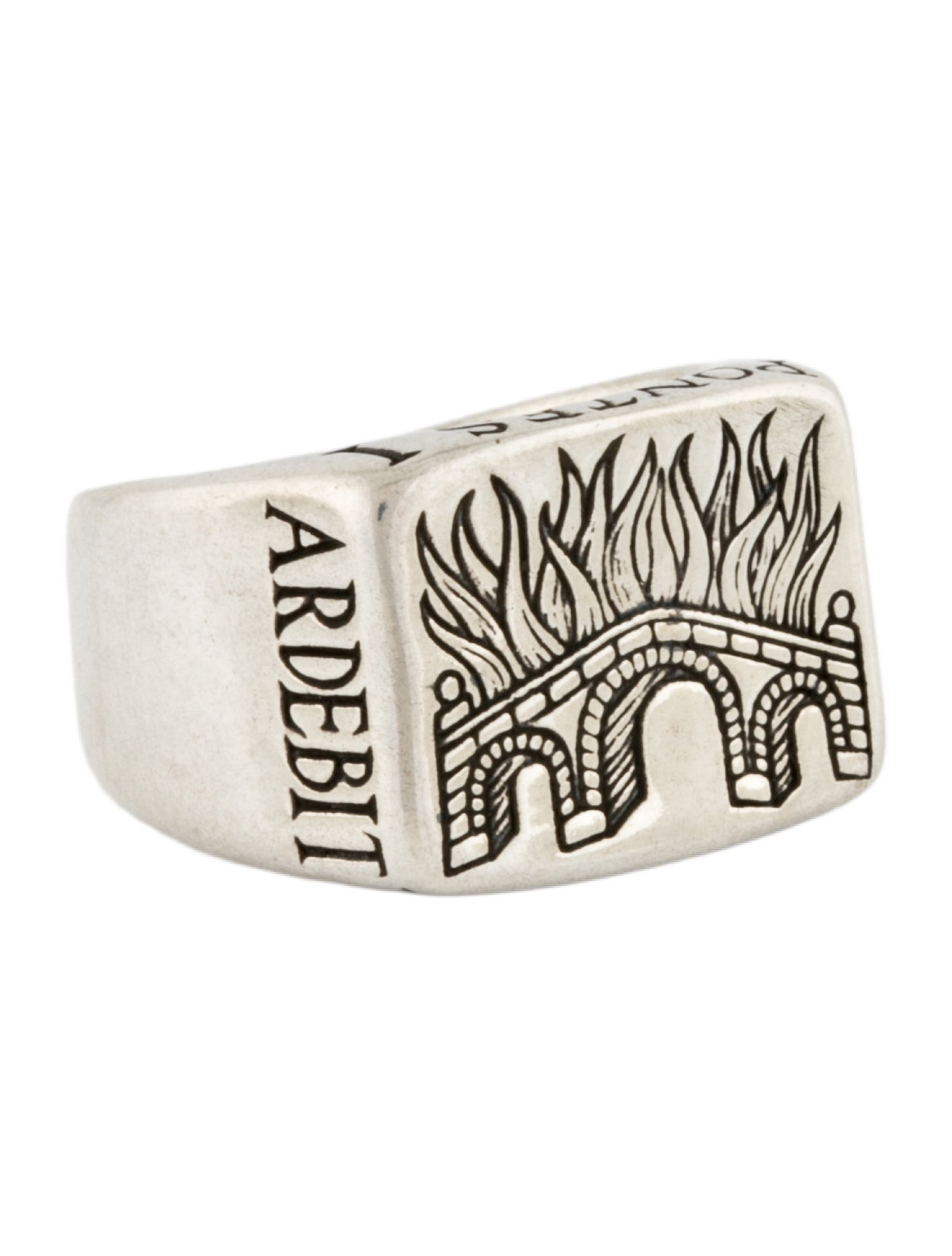 Digby & Iona Burning Bridges Signet Ring