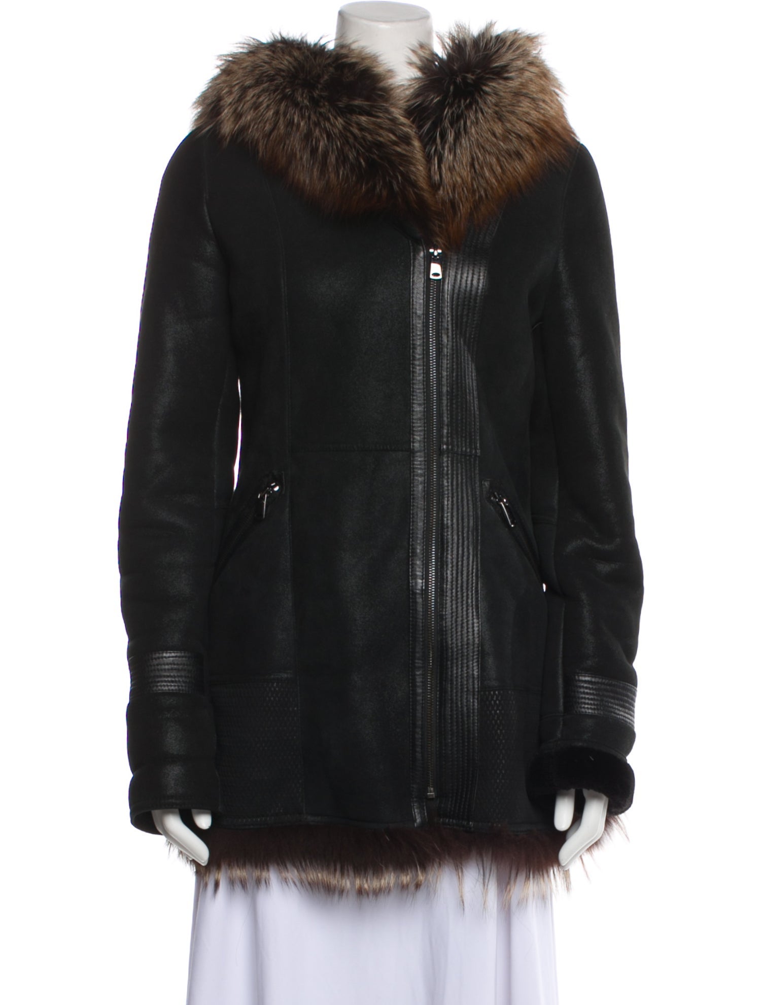 DiOMi Lambskin Fur Coat