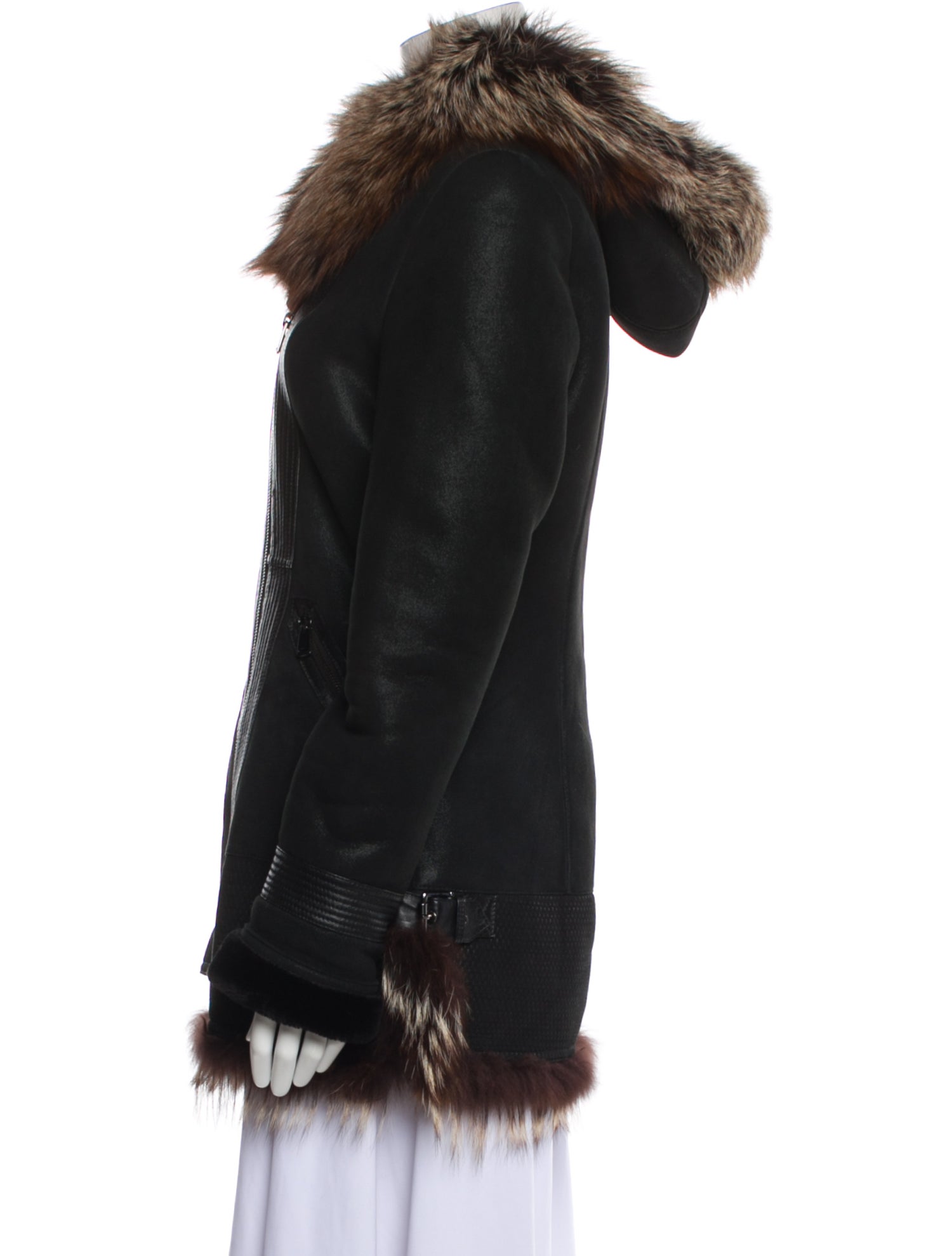 DiOMi Lambskin Fur Coat