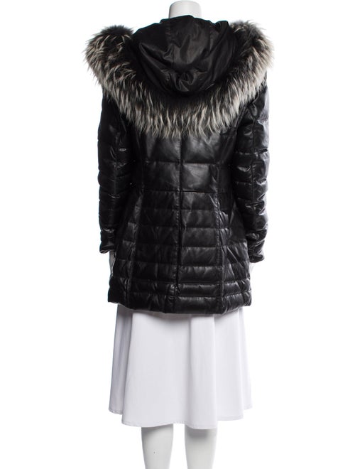 DiOMi Leather Fur Coat