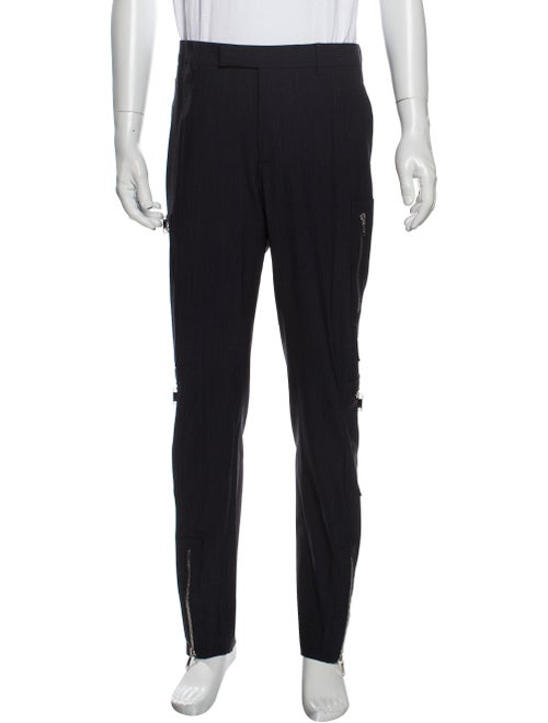 Dior MEN Striped Cargo Trousers Pants Blue