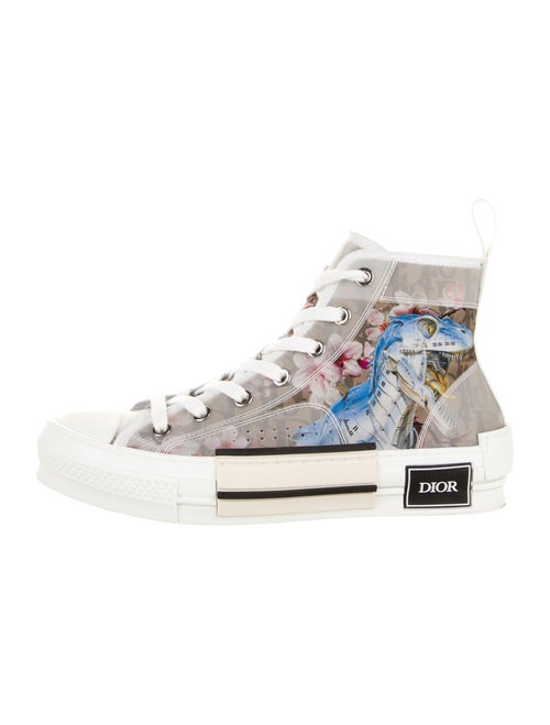 Dior MEN x Sorayama B23 High Sneakers White