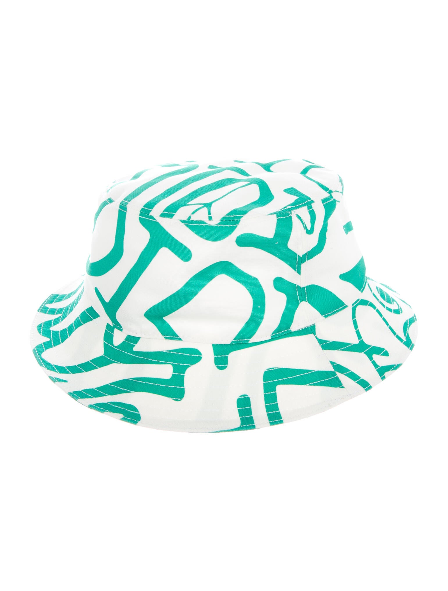DIOR MEN x Shawn Stussy 2020 Logo Embroidered Bucket Hat w/ Tags
