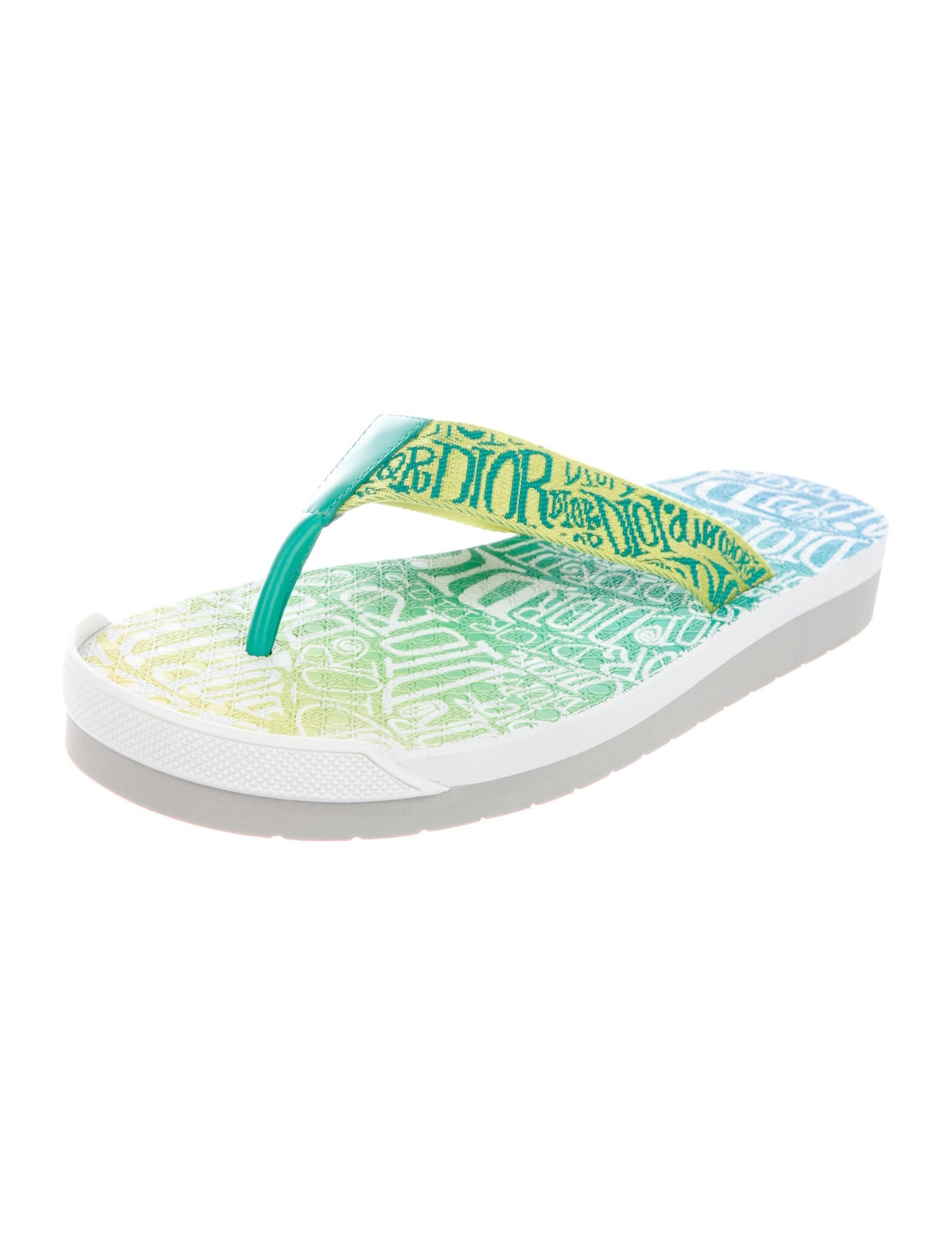 dior oblique neoprene sandal
