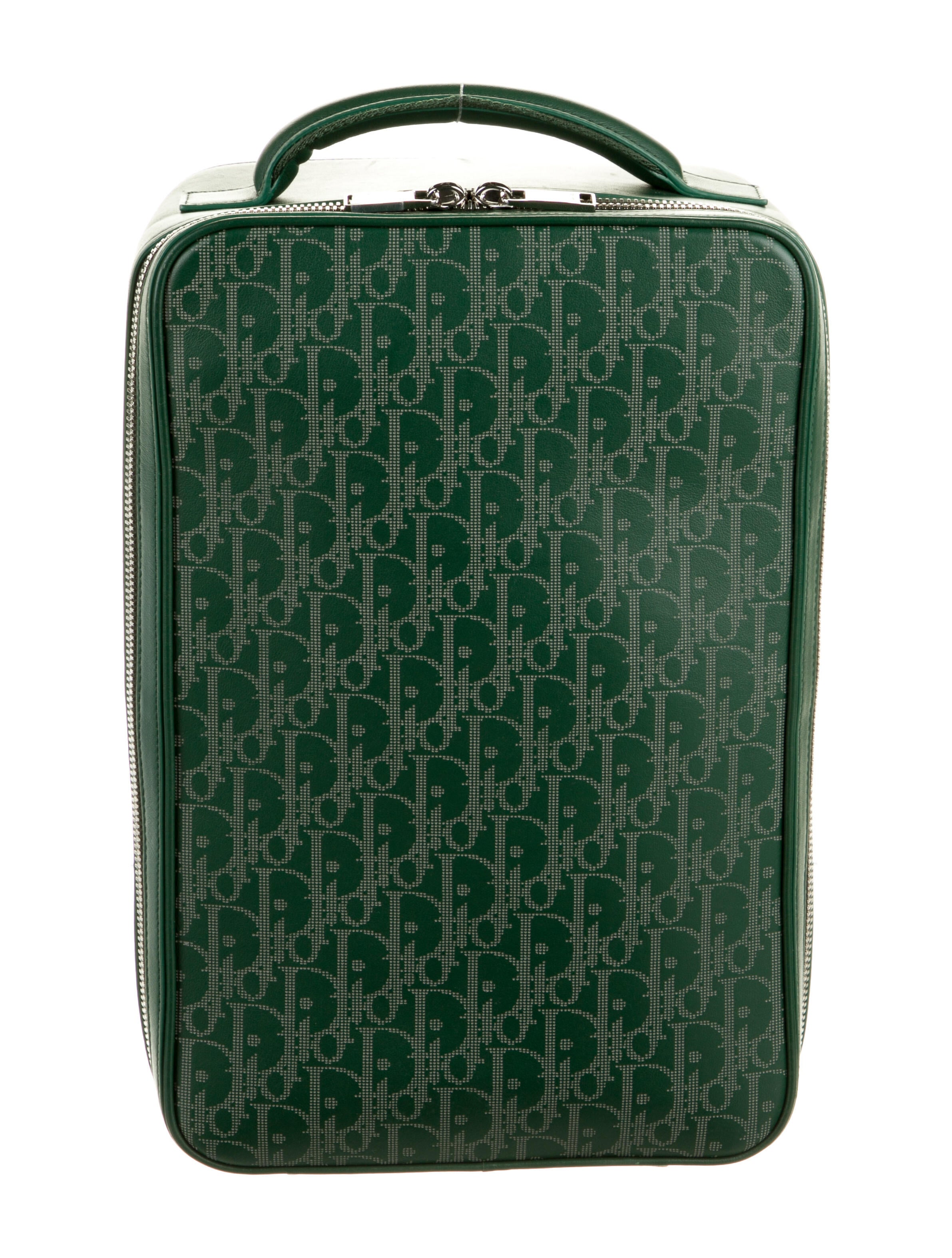 DIOR MEN 2021 Oblique World Tour Sling Bag - Green Messenger Bags