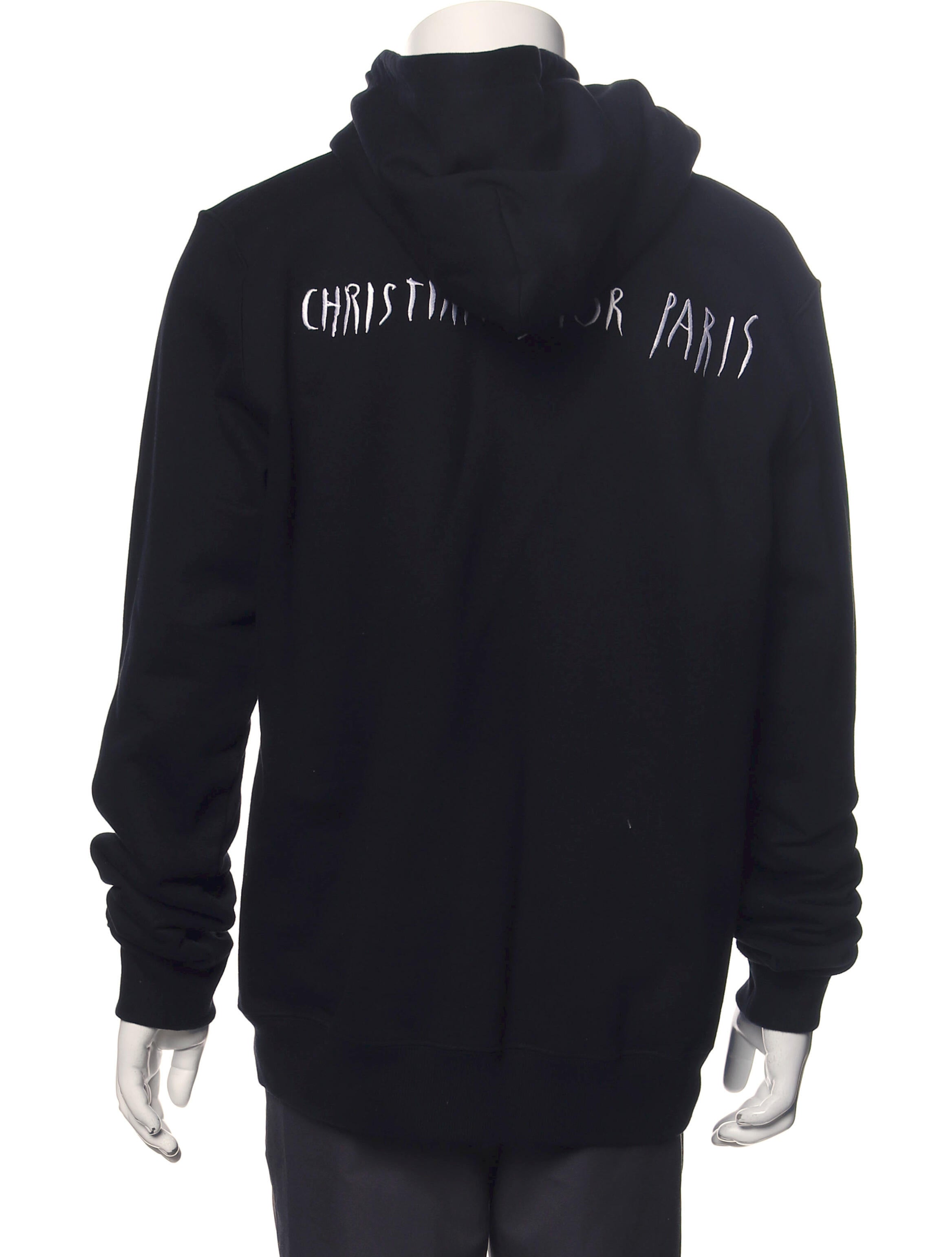 DIOR MEN 2019 x Raymond Pettibon Hoodie - Black Sweatshirts