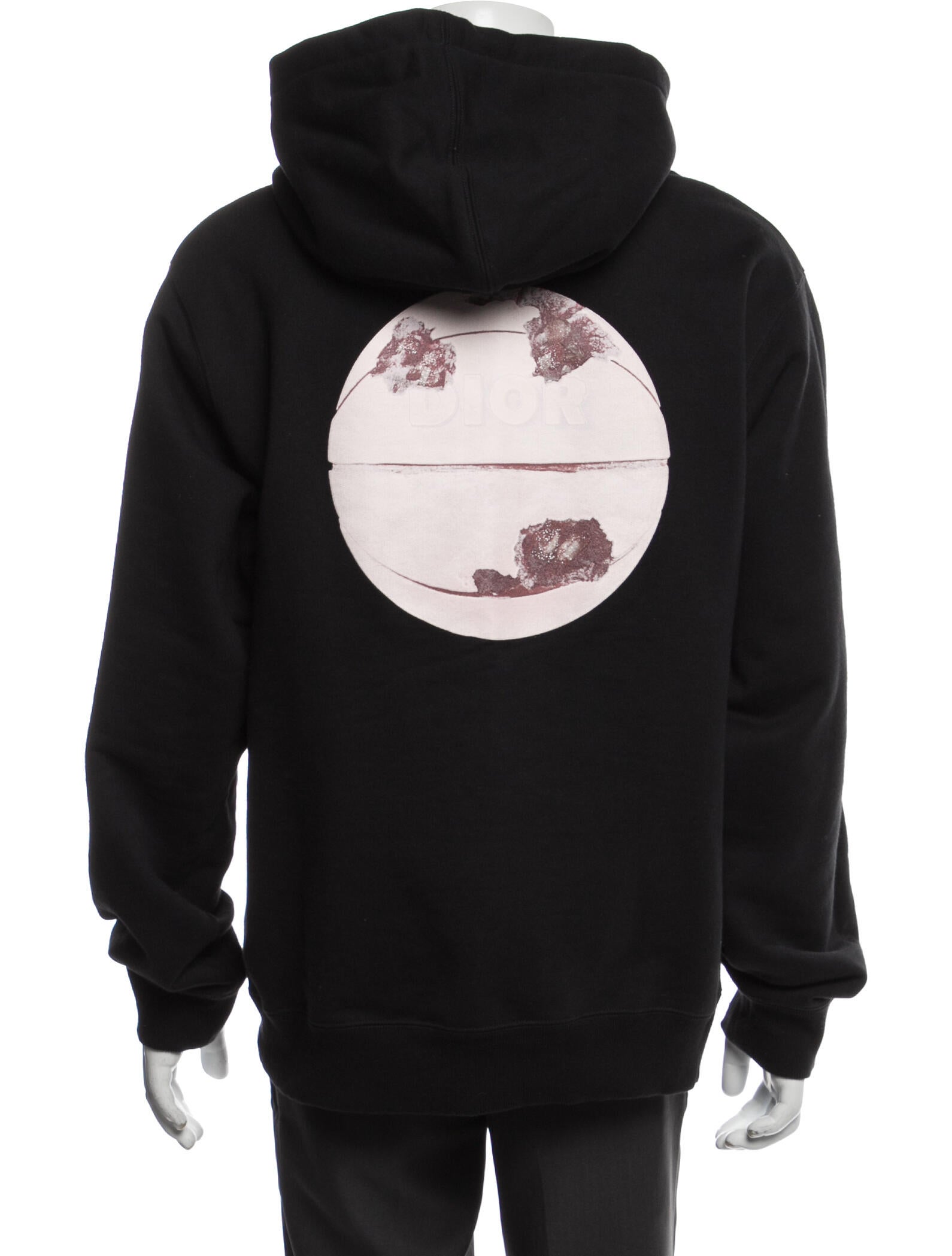 DIOR MEN 2020 x Daniel Arsham Basketball Hoodie - Black 