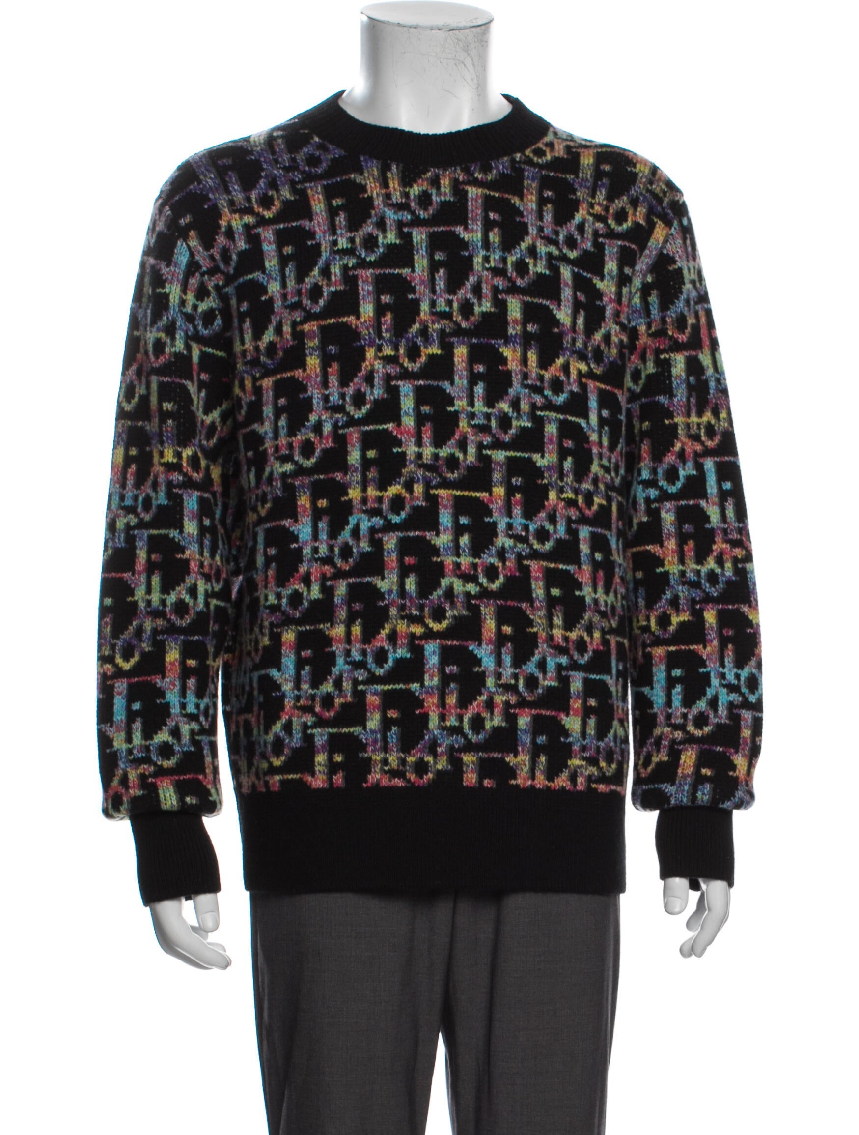 Dior Homme Christian Dior Oblique Sweater Dior Hoodies Mens