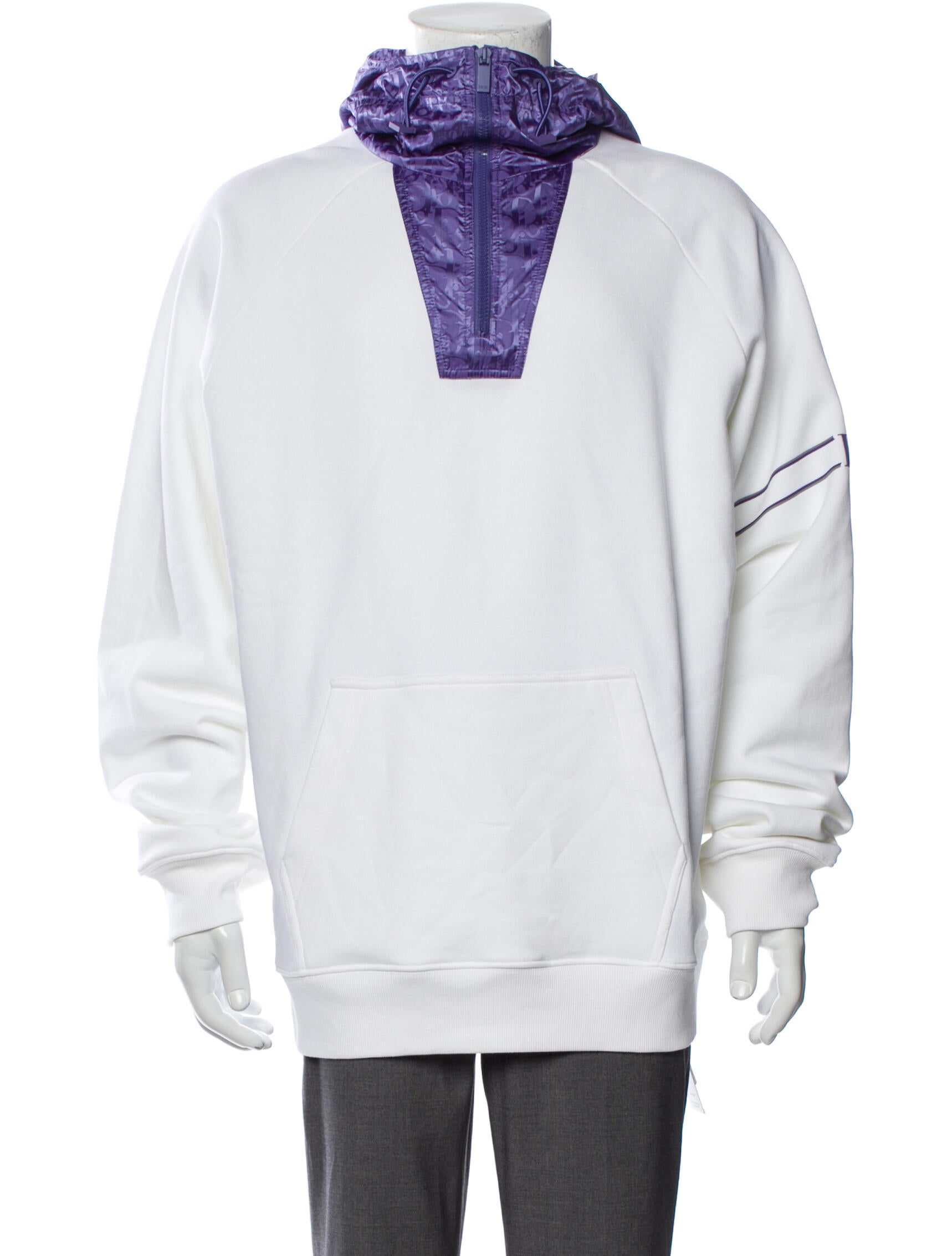 Dior Men Neutrals 2021 Oblique Hoodie XXL