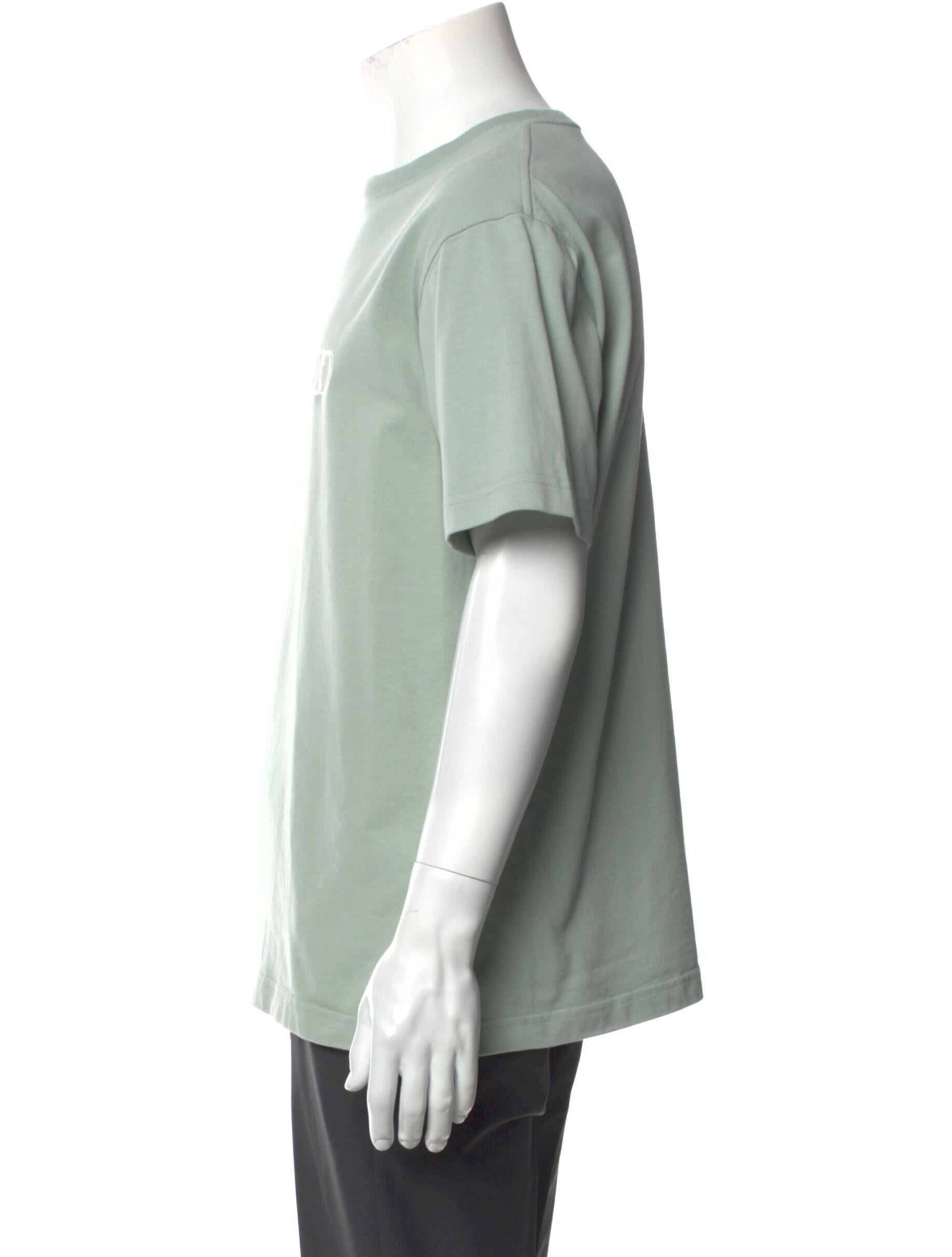 DIOR MEN CD Icon Graphic Print T-Shirt - Green T-Shirts, Clothing