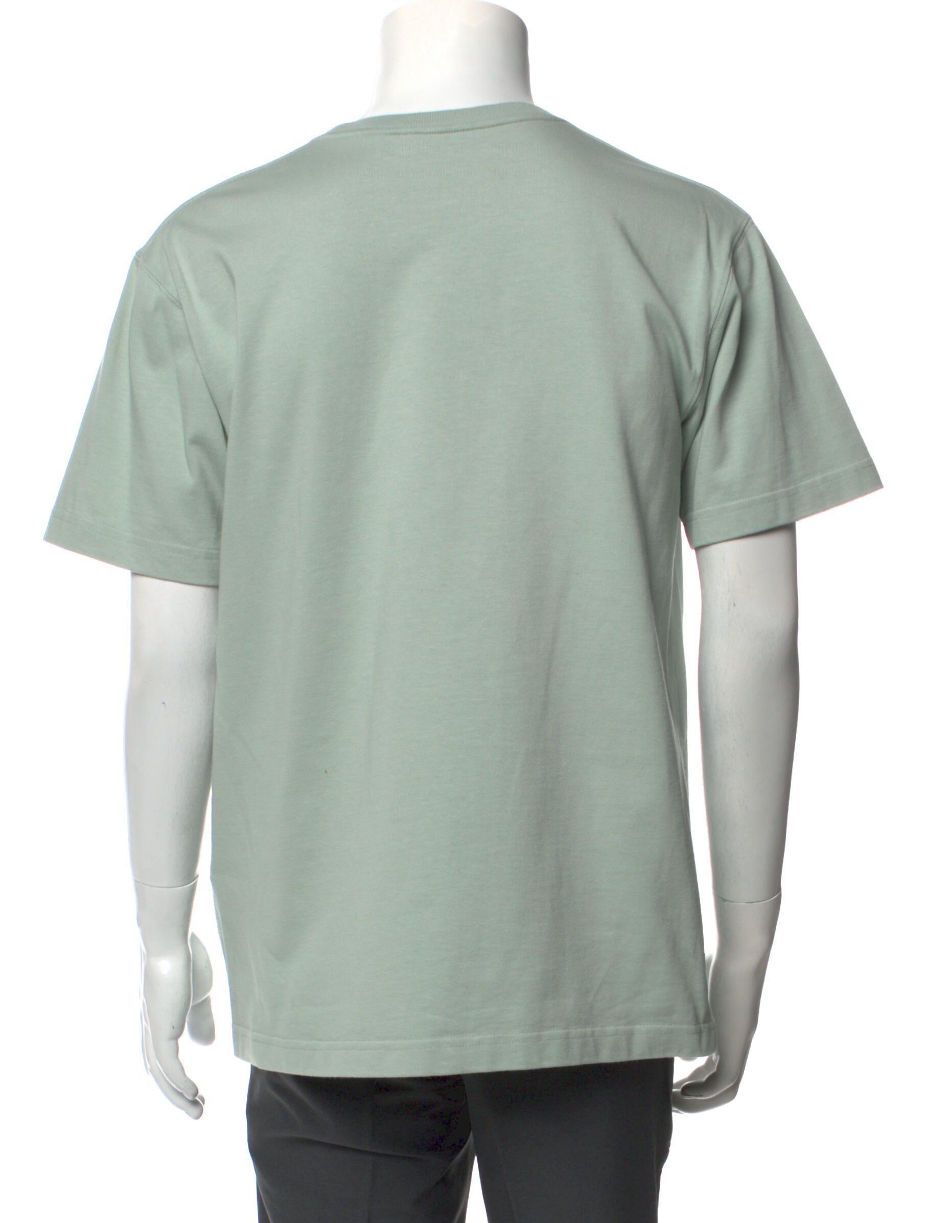 DIOR MEN CD Icon Graphic Print T-Shirt - Green T-Shirts, Clothing