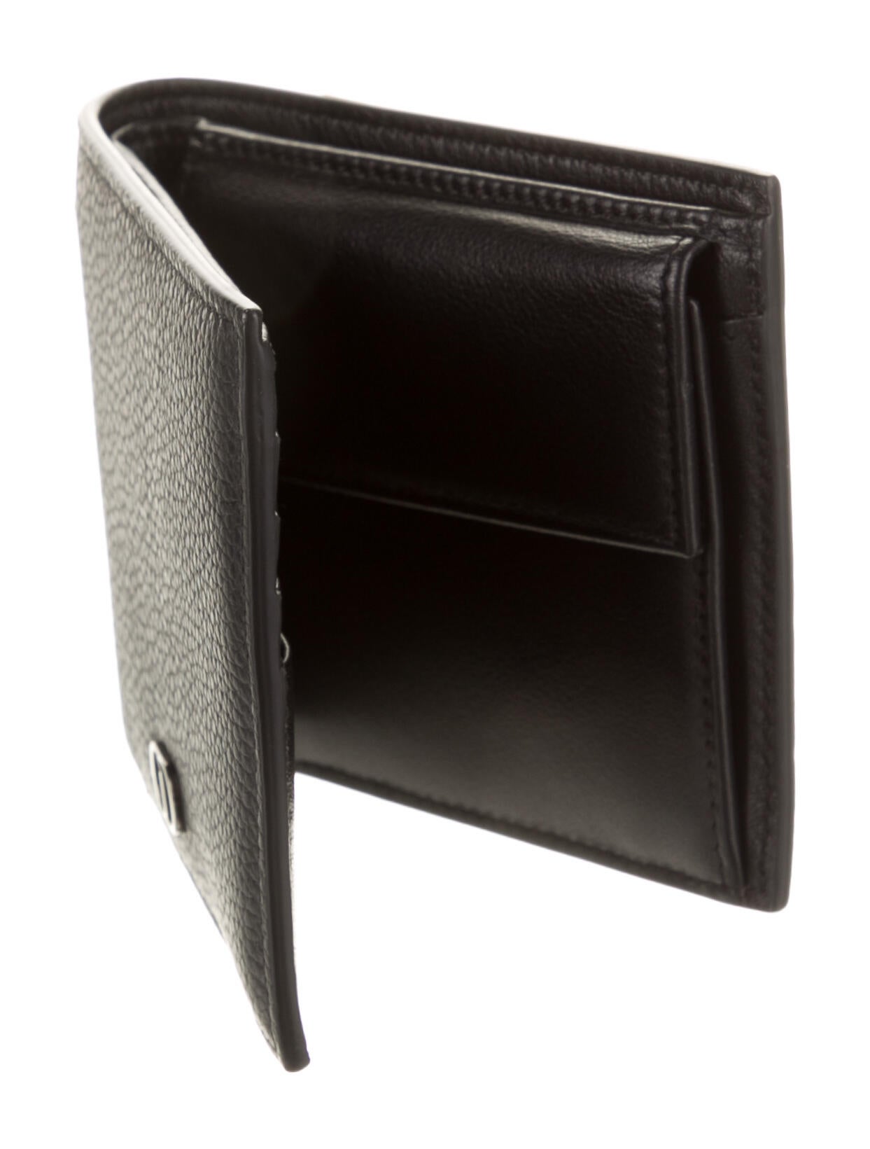 DIOR MEN Bi Fold Leather Wallet Black Wallets, Accessories DIORM29658 The RealReal