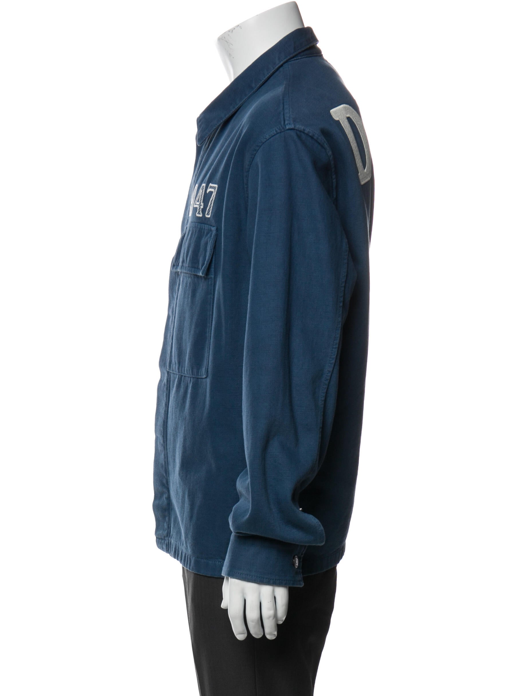 DIOR MEN 2020 1947 Denim Jacket - Blue Outerwear, Clothing