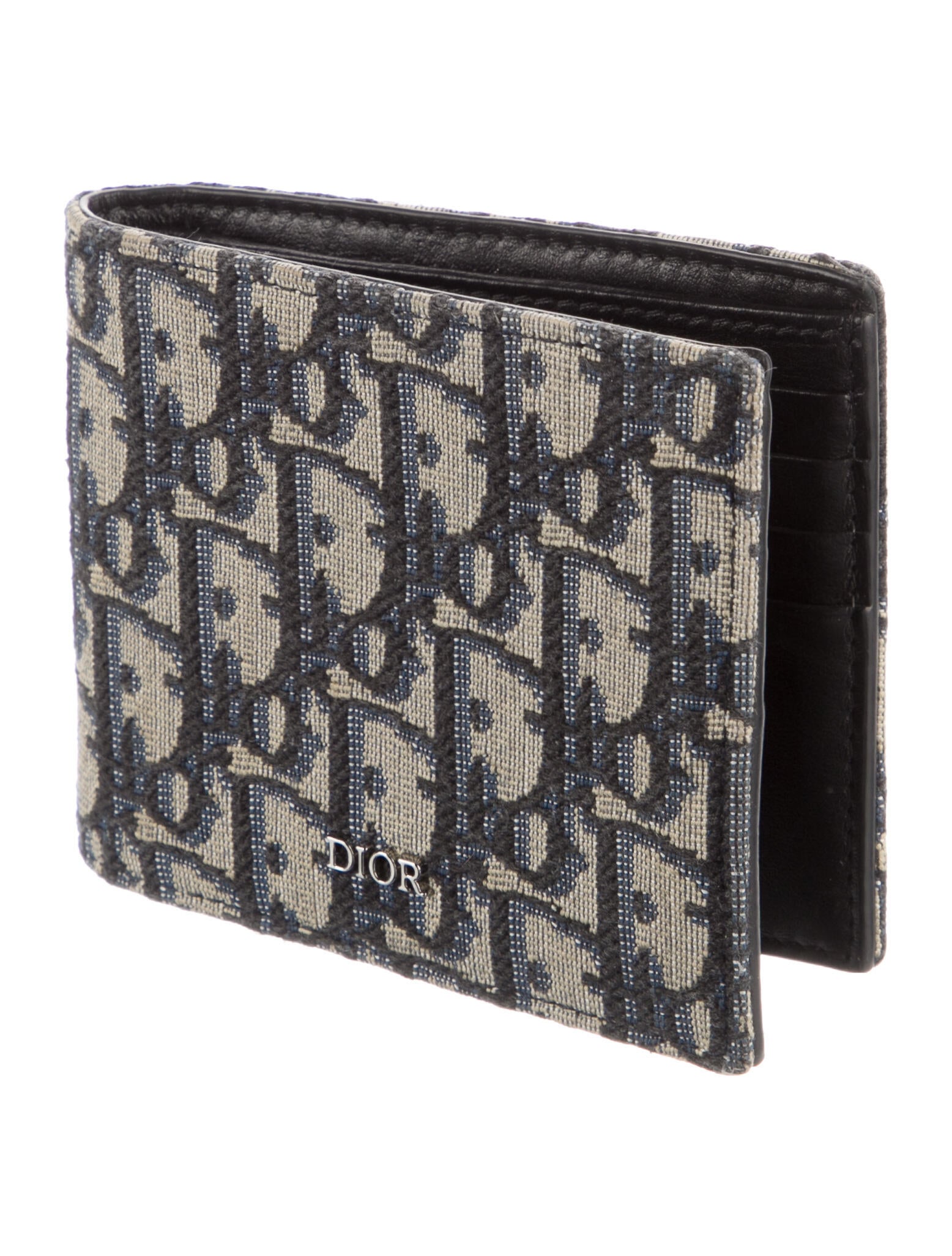 DIOR MEN 2021 Compact Wallet Bifold Wallet - Neutrals Wallets