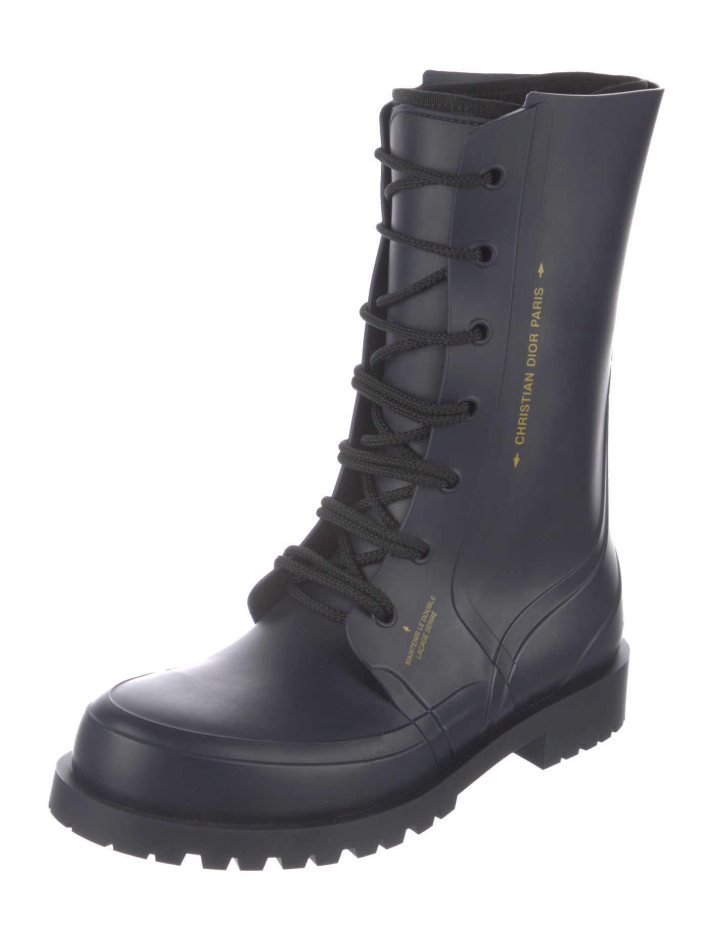 Christian Dior Rubber Rain Boots