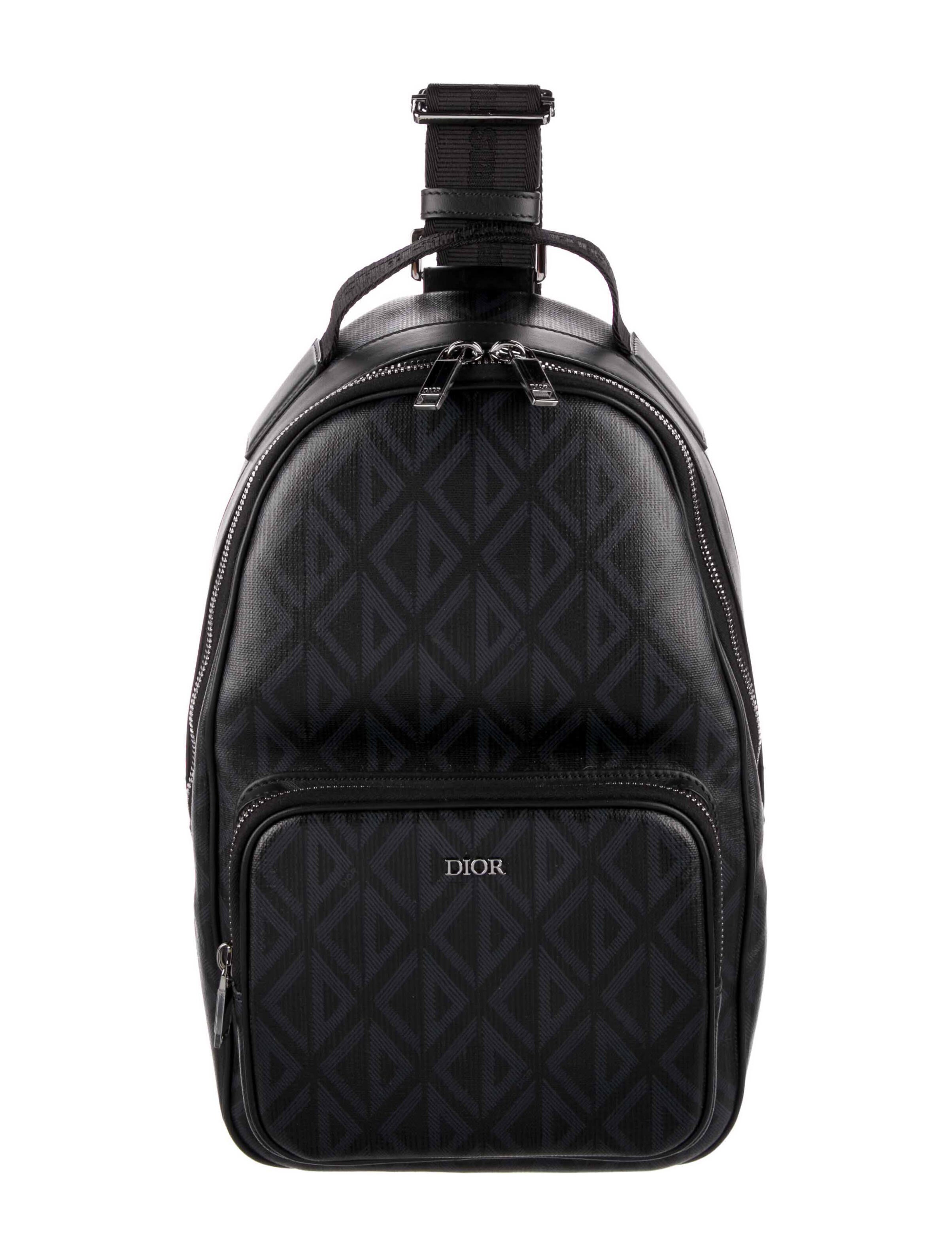 DIOR MEN Mini Rider Sling Bag - Black Backpacks, Bags - DIORM32479