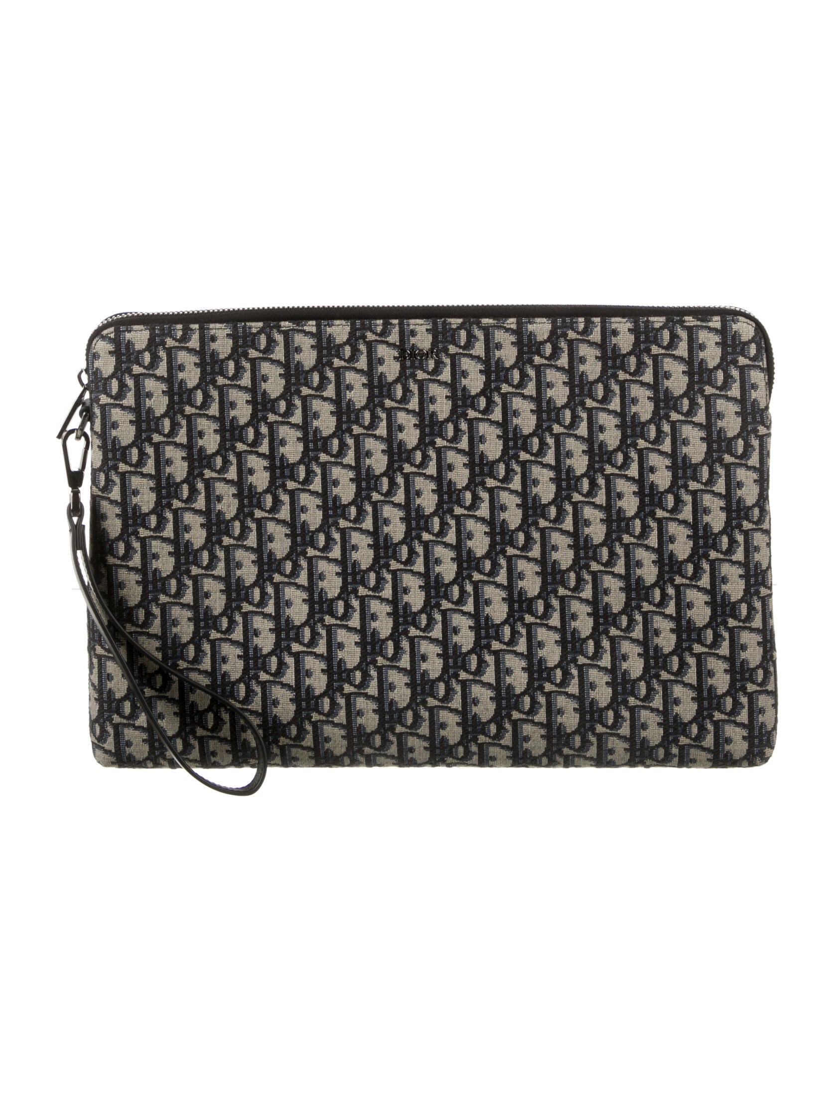 DIOR MEN A4 Pouch - Neutrals Portfolios & Pouches, Bags