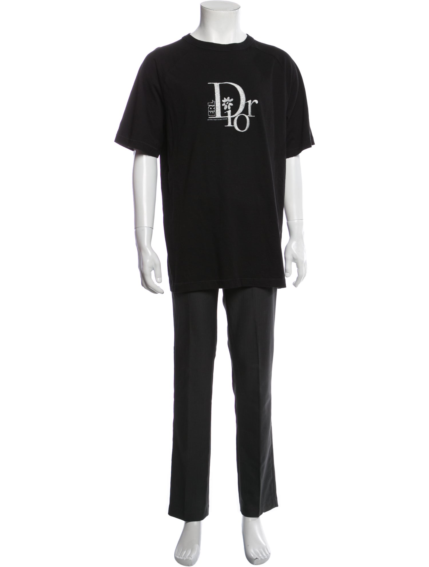 Dior x ERL 2023 Graphic Print T-Shirt w/ Tags - Black T