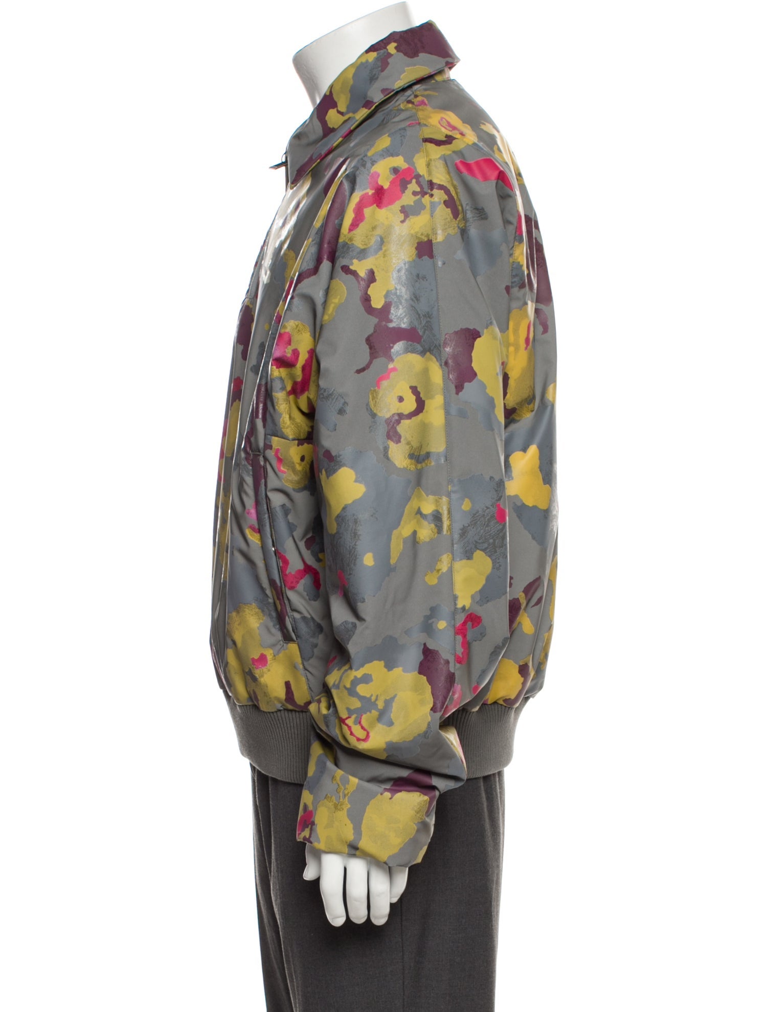 DIOR MEN 2023 x Duncan Grant Reflective Camo Anorak Trucker Jacket w/ Tags