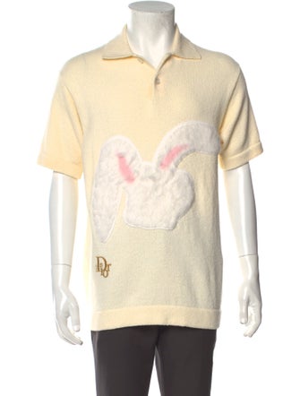 Dior x ERL 2023 Graphic Print Polo Sweater