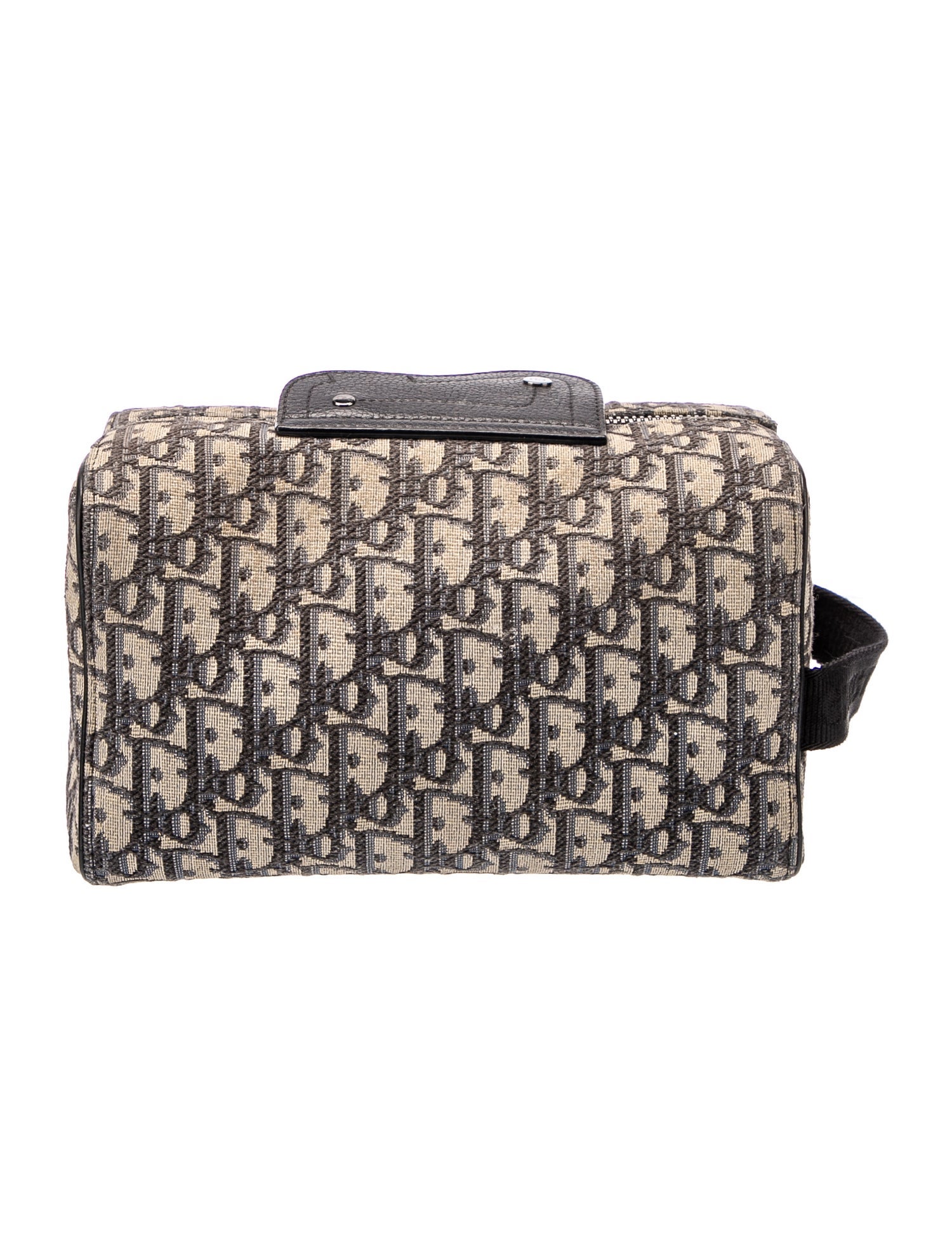 DIOR MEN Oblique Lingot Toiletry Bag - Neutrals Toiletry Bags