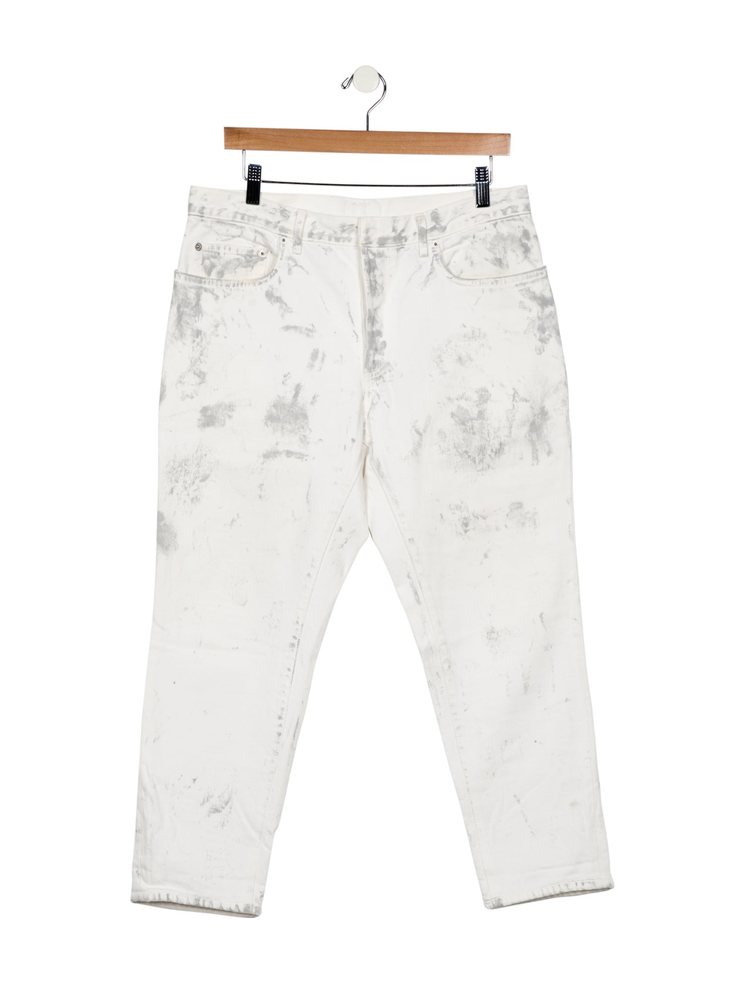Dior Homme Skinny Paint Denim Pant