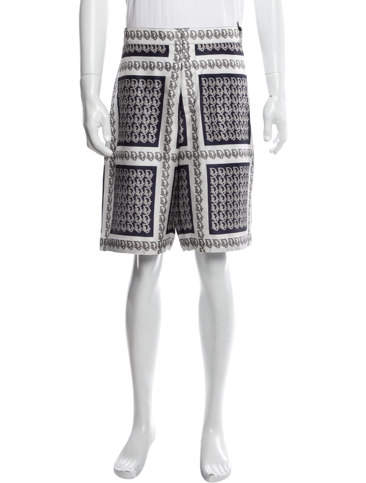 ショートパンツ Dior cloque jacquard shorts New Authentic DIOR 23SS Oblique Technical Taffeta Jacquard