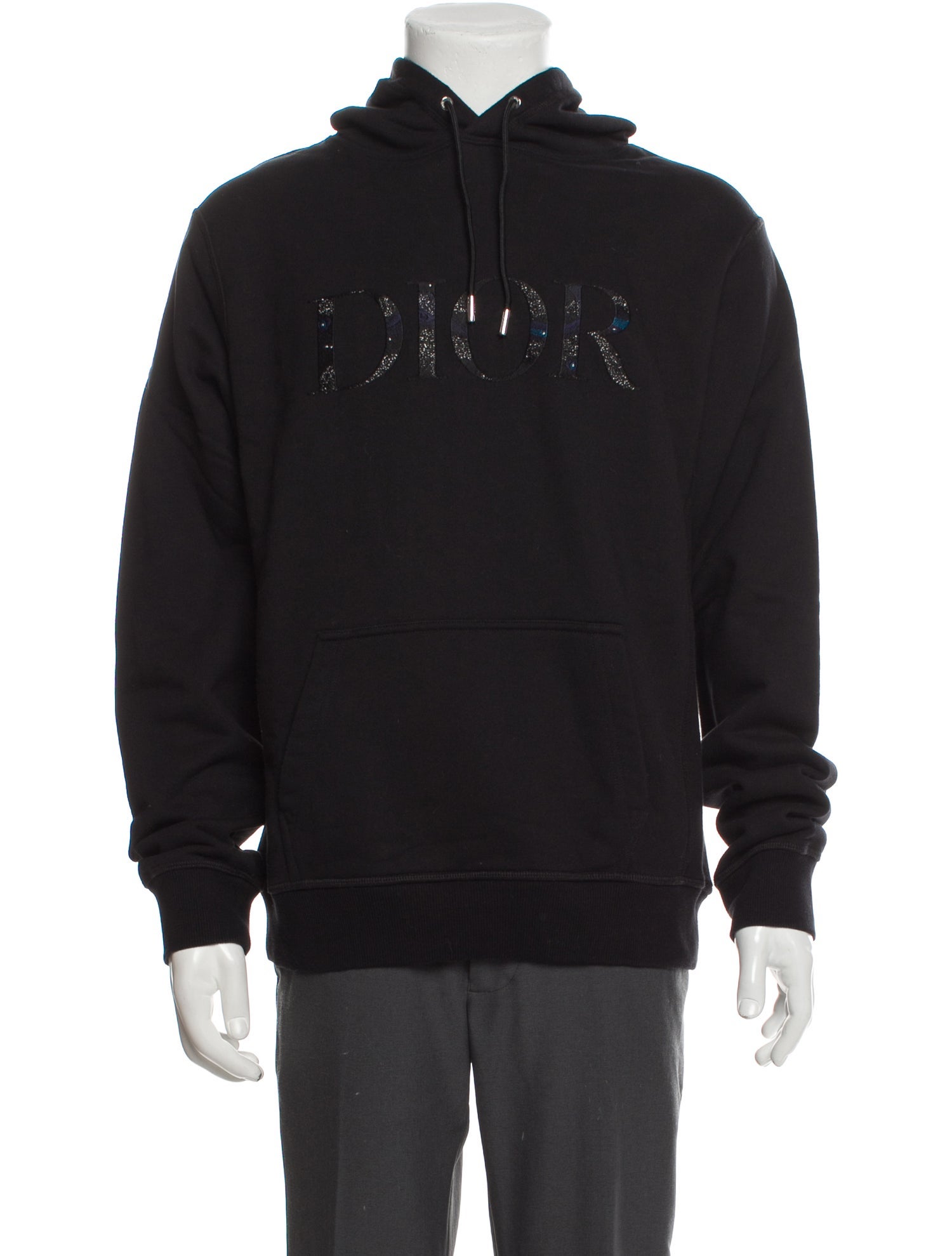 DIOR x Peter Doig 2021 Galaxy Logo 'Black' Hoodie - Black