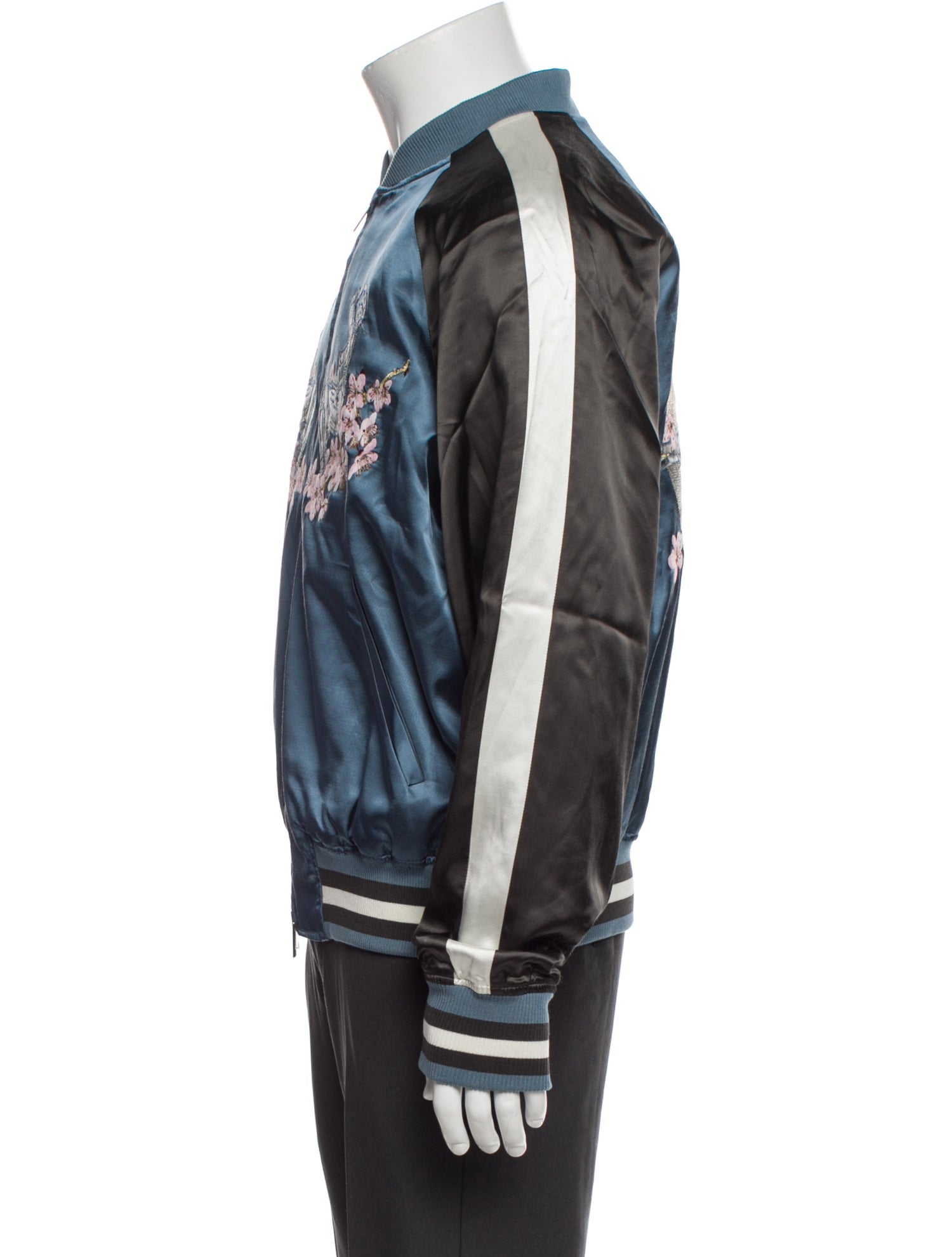 DIOR MEN 2019 x Hajime Sorayama Souvenir Jacket 'Blue' Varsity