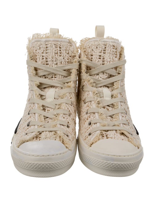 DIOR MEN B23 'Dior Oblique Macramé - Cream' Sneakers