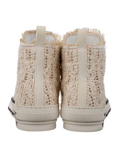 DIOR MEN B23 'Dior Oblique Macramé - Cream' Sneakers