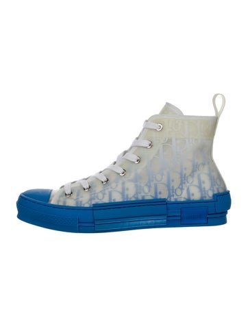 Dior MEN Sneakers B23 'Dior Oblique Transparent - Gradient Blue' Us9, Eu42 | 9